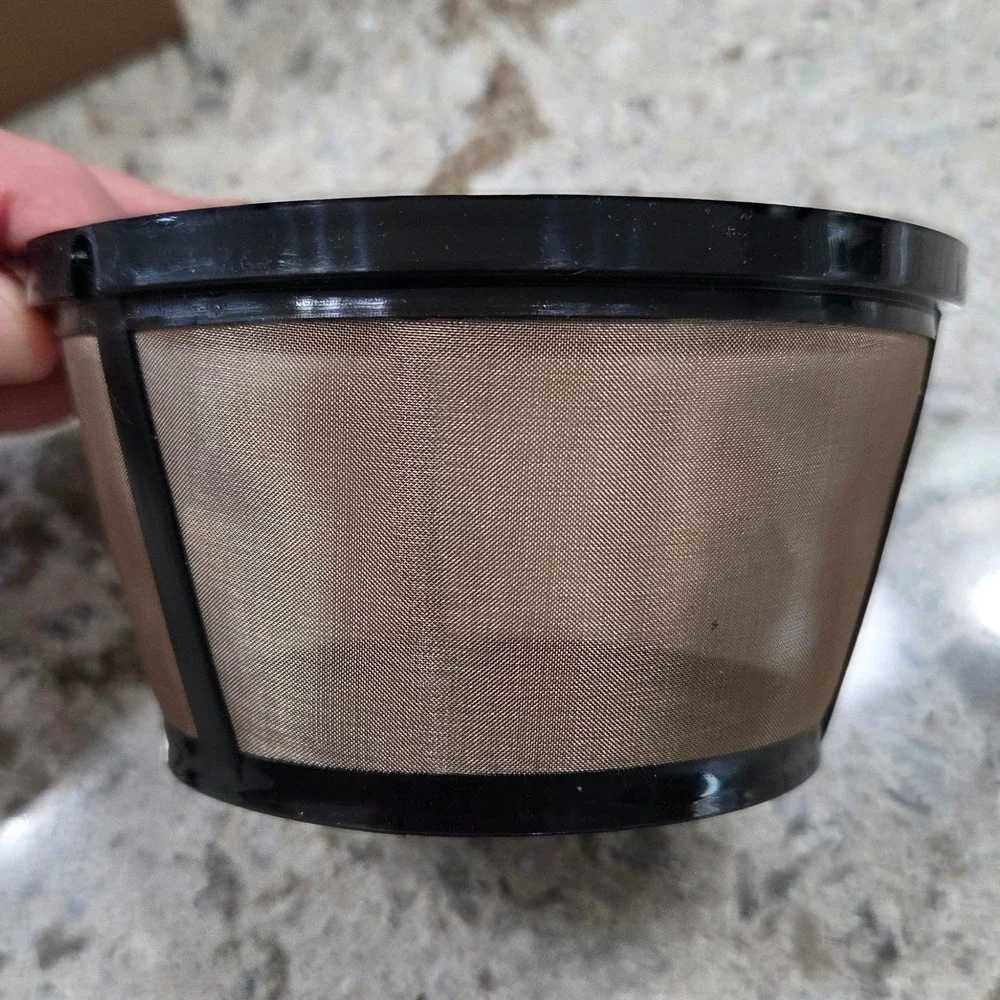 BRENSTEN Reusable Coffee Filter 8-12 Cup‎ Basket Style - Eco Friendly